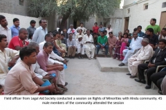 Legal Awareness Clinics – Larkana - Phase 2